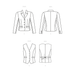 McCall's Sewing Pattern M8350 Blazer and Waistcoat by Melissa Watson from Jaycotts Sewing Supplies