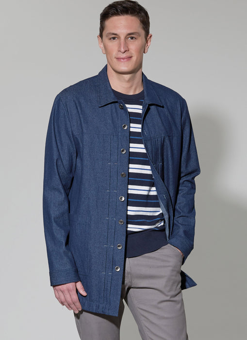 McCall's Sewing Pattern M8352 Men's Jacket from Jaycotts Sewing Supplies