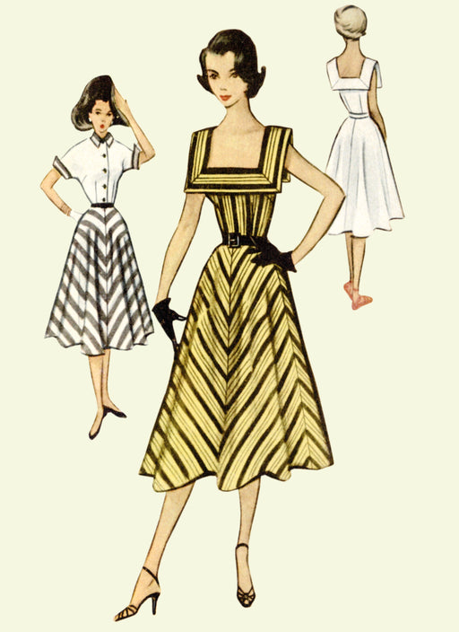 McCall's Sewing Pattern 8357 Misses' Vintage Dress and Jacket from Jaycotts Sewing Supplies