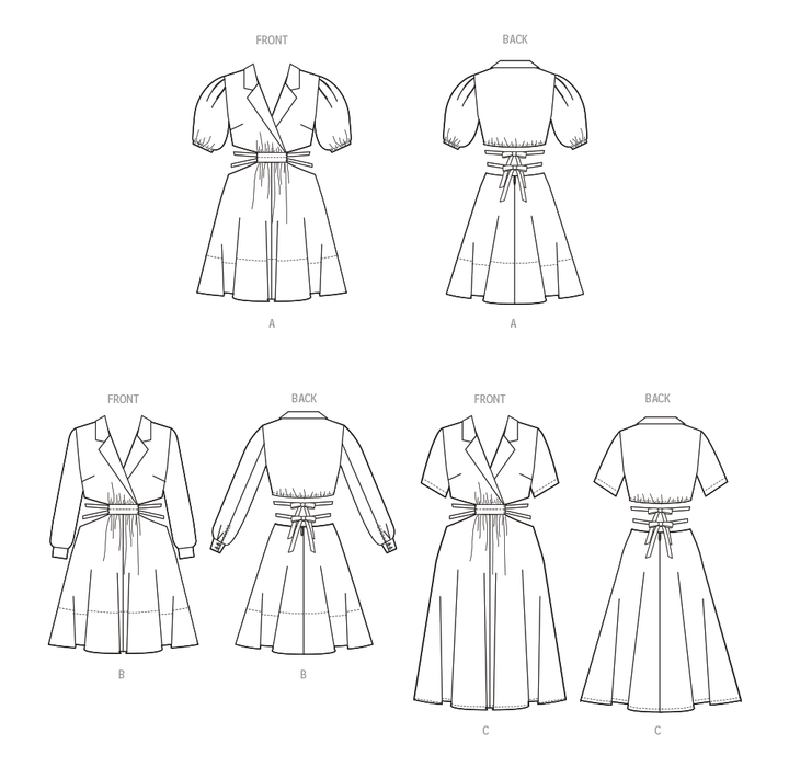 McCall's Sewing Pattern 8361 Misses' Dress from Jaycotts Sewing Supplies