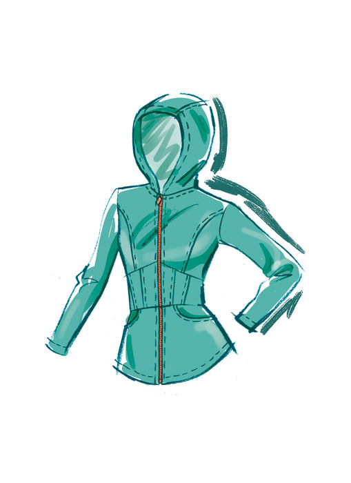 McCall's Sewing Pattern 8365 Misses' Knit Corset Style Jacket from Jaycotts Sewing Supplies