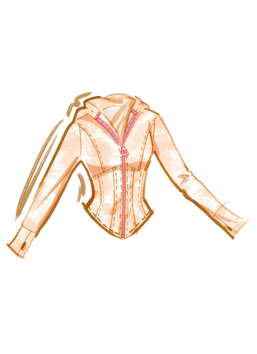 McCall's Sewing Pattern 8365 Misses' Knit Corset Style Jacket from Jaycotts Sewing Supplies