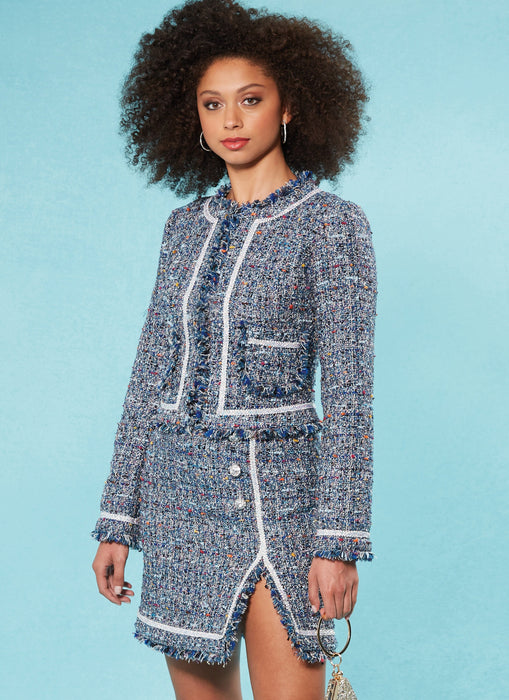 McCall's Sewing Pattern 8370 Misses' Jacket and Skirt from Jaycotts Sewing Supplies