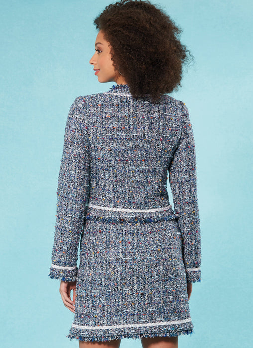 McCall's Sewing Pattern 8370 Misses' Jacket and Skirt from Jaycotts Sewing Supplies