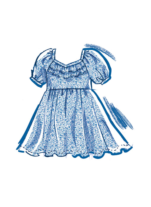 McCall's Sewing Pattern 8372 Toddlers' Dresses from Jaycotts Sewing Supplies