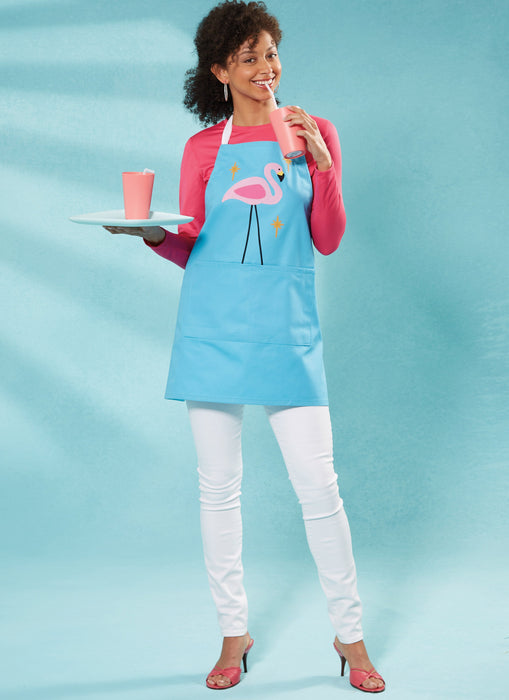 McCall's Sewing Pattern 8377 Apron and Kitchen Accessories from Jaycotts Sewing Supplies
