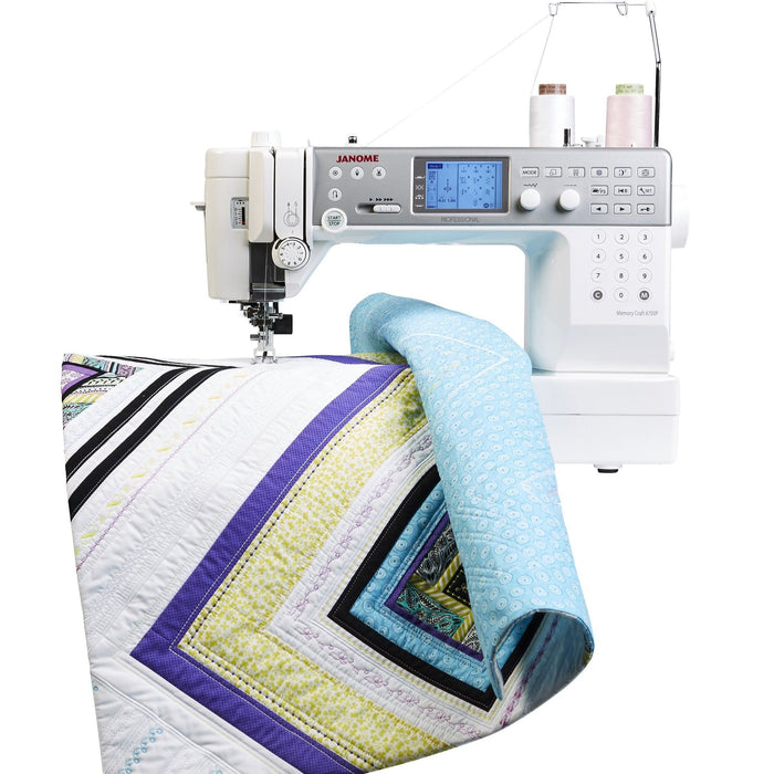 Janome Memory Craft 6700P sewing machine from Jaycotts Sewing Supplies