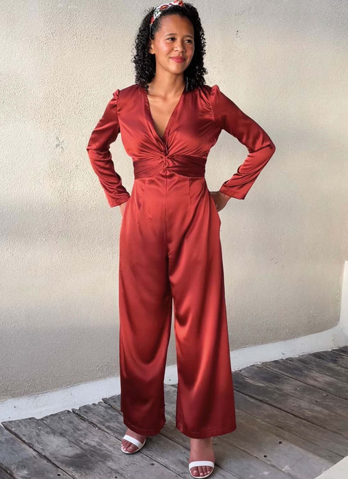 Know Me sewing pattern 2008 Misses' and Women's Jumpsuit by Handmade Millennial from Jaycotts Sewing Supplies