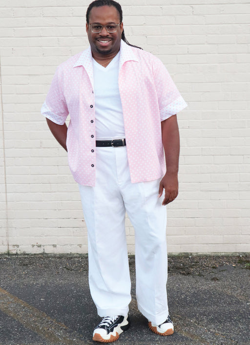 Know Me pattern 2018 Men's Shirt and Pants by Julian Creates from Jaycotts Sewing Supplies