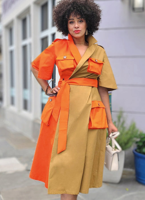 Know Me pattern 2020 Misses' and Women's Wrap Dress by Keechii B Style from Jaycotts Sewing Supplies