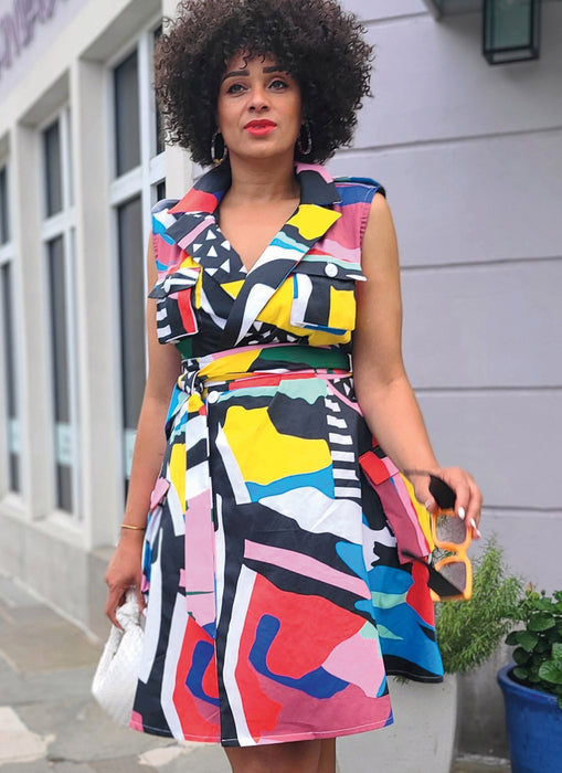 Know Me pattern 2020 Misses' and Women's Wrap Dress by Keechii B Style from Jaycotts Sewing Supplies