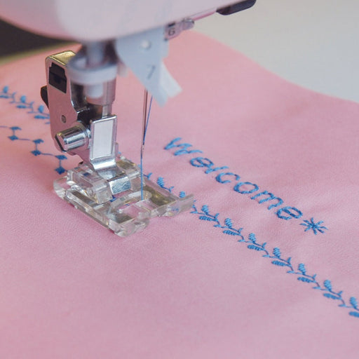 Clear View Foot - clip on from Jaycotts Sewing Supplies