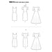 New Look Sewing Pattern 6615 Misses' Dresses from Jaycotts Sewing Supplies