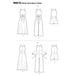 New Look Sewing Pattern 6616 Misses' Dress And Jumpsuit from Jaycotts Sewing Supplies