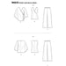 New Look Sewing Pattern 6625  Tops And Pull On Pants from Jaycotts Sewing Supplies