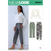 New Look Pattern 6644 Cargo Pants and Knit Top from Jaycotts Sewing Supplies