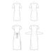 New Look Sewing Pattern 6650  Knit Dress from Jaycotts Sewing Supplies
