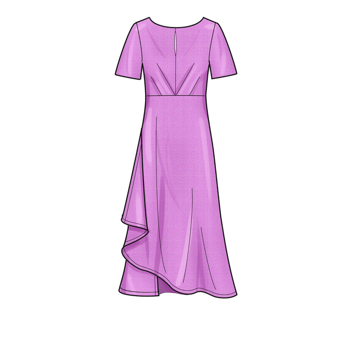 New Look Sewing Pattern 6655  Dress In Two Lengths from Jaycotts Sewing Supplies