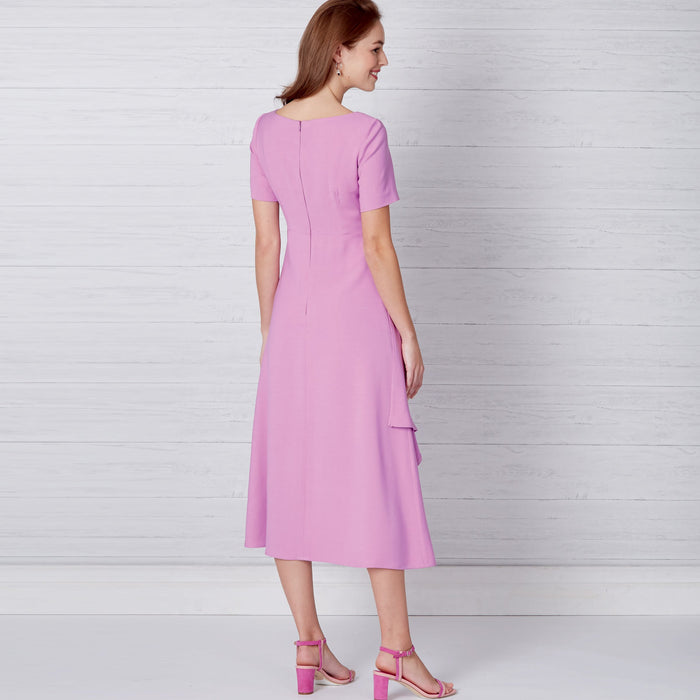 New Look Sewing Pattern 6655  Dress In Two Lengths from Jaycotts Sewing Supplies