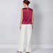 New Look Sewing Pattern 6662  Drape Top and Wide Leg Pants from Jaycotts Sewing Supplies