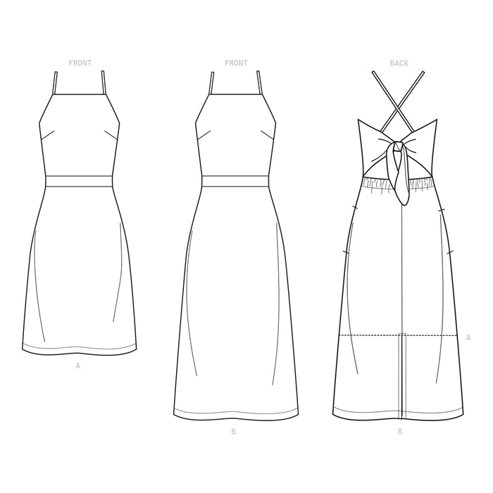 New Look Sewing Pattern 6666 Misses' Dress from Jaycotts Sewing Supplies