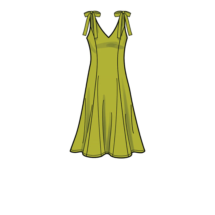 New Look Sewing Pattern 6669 Misses' Dress, designed for stretch knits from Jaycotts Sewing Supplies