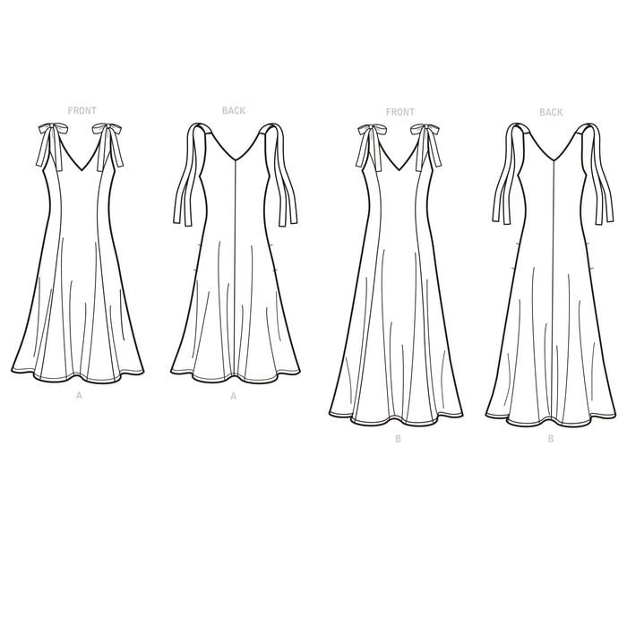 New Look Sewing Pattern 6669 Misses' Dress, designed for stretch knits from Jaycotts Sewing Supplies