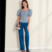 New Look Sewing Pattern 6678 Misses' Top and Trousers from Jaycotts Sewing Supplies
