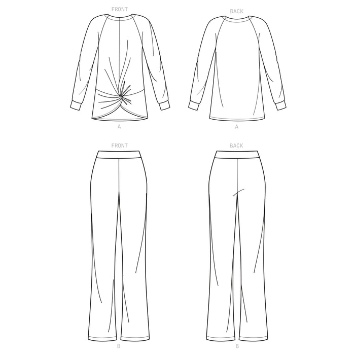 New Look Sewing Pattern 6689 Casual Wear from Jaycotts Sewing Supplies