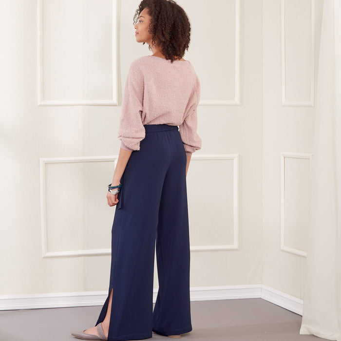 New Look Sewing Pattern 6691 Slim Or Flared Trousers from Jaycotts Sewing Supplies