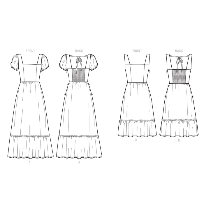 New Look Sewing Pattern 6692 Dresses from Jaycotts Sewing Supplies