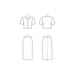 New Look Sewing Pattern 6697 Top and Skirt from Jaycotts Sewing Supplies