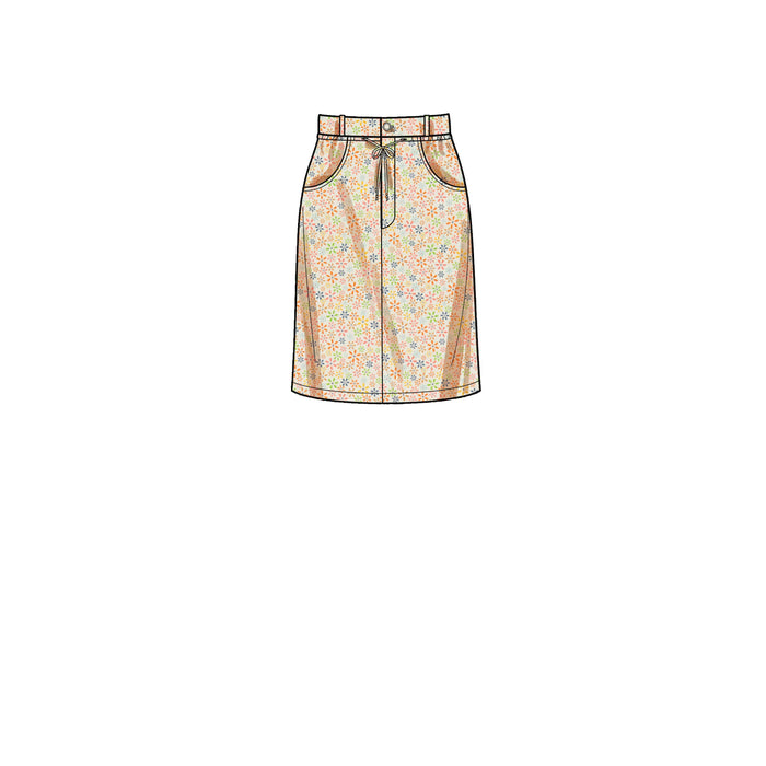 New Look Sewing Pattern 6703 Skirts from Jaycotts Sewing Supplies