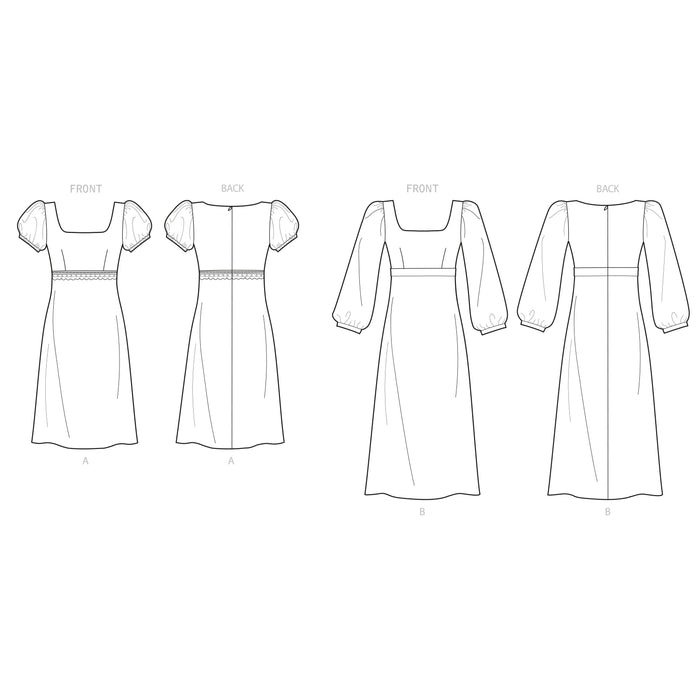 New Look Sewing Pattern 6705 Misses' Dress from Jaycotts Sewing Supplies