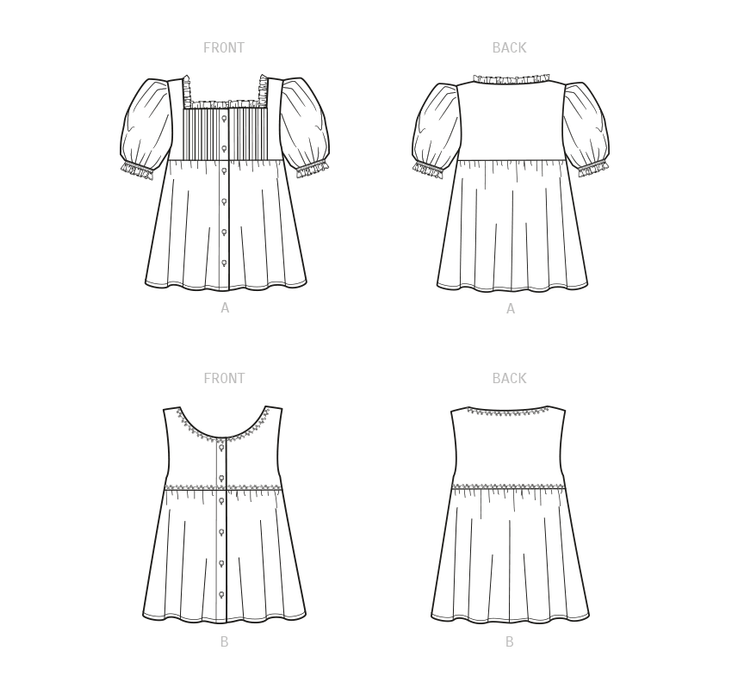 New Look sewing pattern 6719 Misses' Tops from Jaycotts Sewing Supplies
