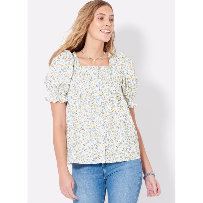 New Look sewing pattern 6719 Misses' Tops from Jaycotts Sewing Supplies