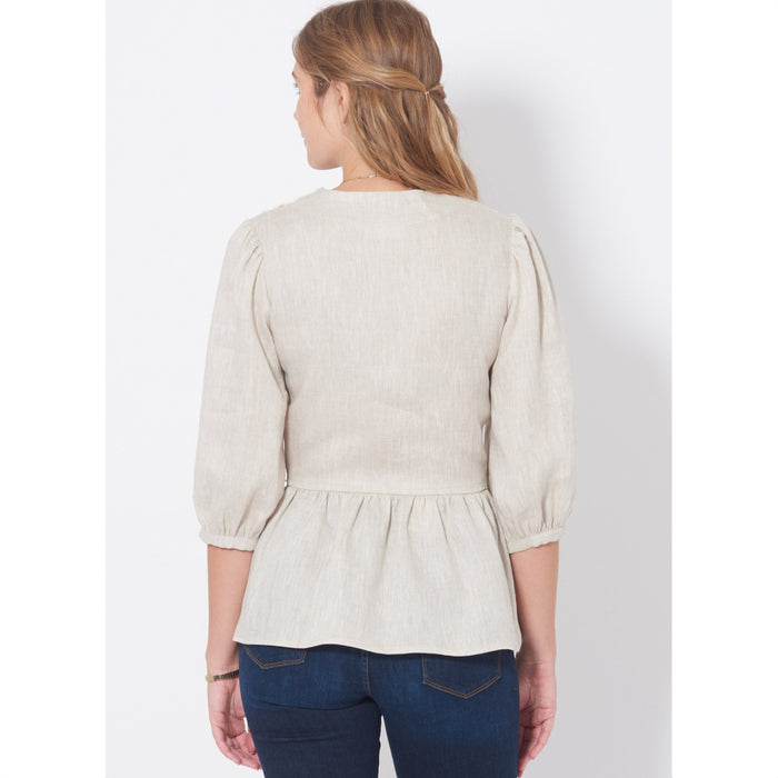 New Look sewing pattern 6720 Misses'  Wrap Tops | Easy from Jaycotts Sewing Supplies