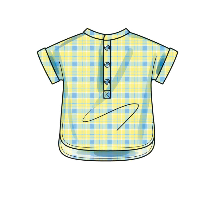 New Look sewing pattern 6725 Babies' Separates | Easy from Jaycotts Sewing Supplies