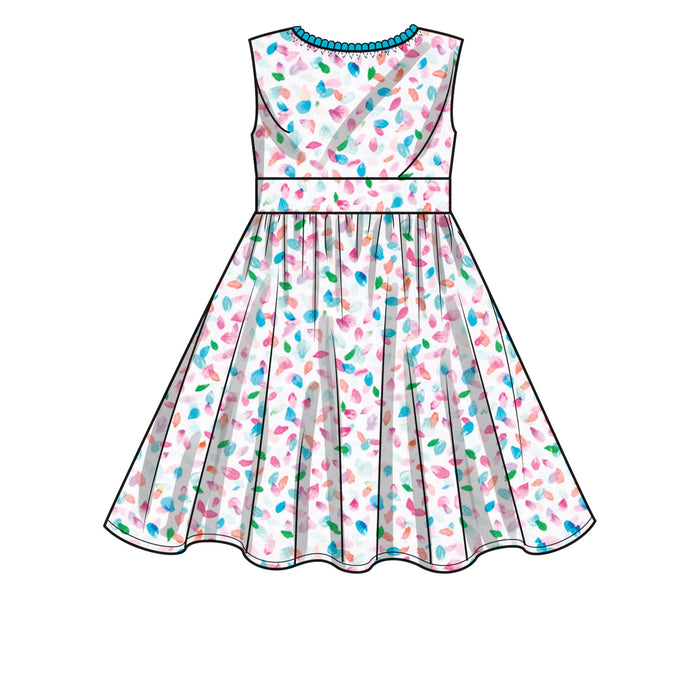 New Look pattern 6726 Dresses for Girls and Toddlers | Easy from Jaycotts Sewing Supplies