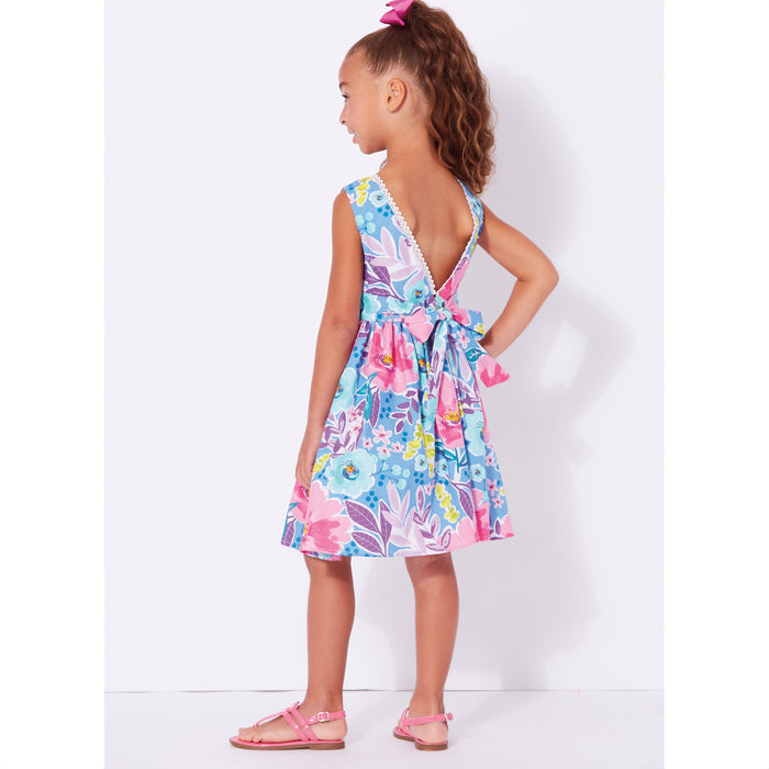 New Look pattern 6726 Dresses for Girls and Toddlers | Easy from Jaycotts Sewing Supplies