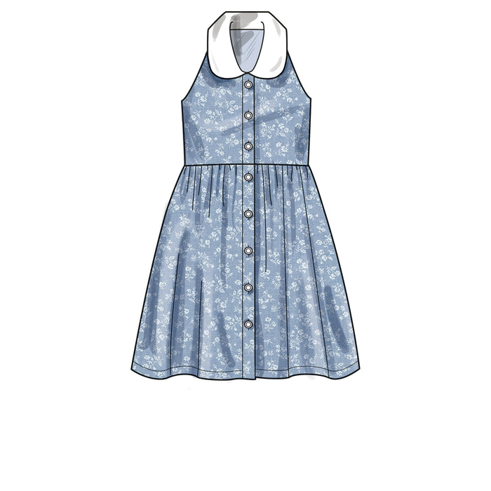New Look sewing pattern 6727 Girls' Sundresses | Easy from Jaycotts Sewing Supplies