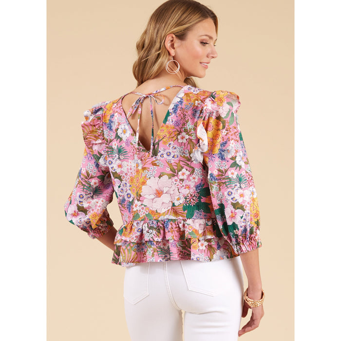 New Look sewing pattern 6732 Tops from Jaycotts Sewing Supplies