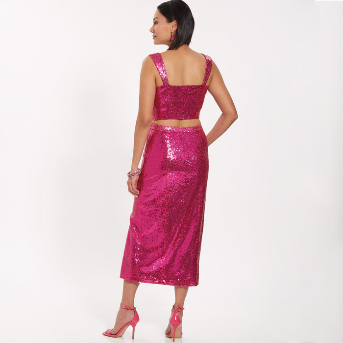 New Look Sewing Pattern 6741 Misses' Two-Piece Dresses from Jaycotts Sewing Supplies