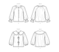 New Look Sewing Pattern 6743 Misses' Tops from Jaycotts Sewing Supplies