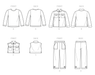 New Look Sewing Pattern 6746 Children's Top, Jacket and Cargo Pants from Jaycotts Sewing Supplies