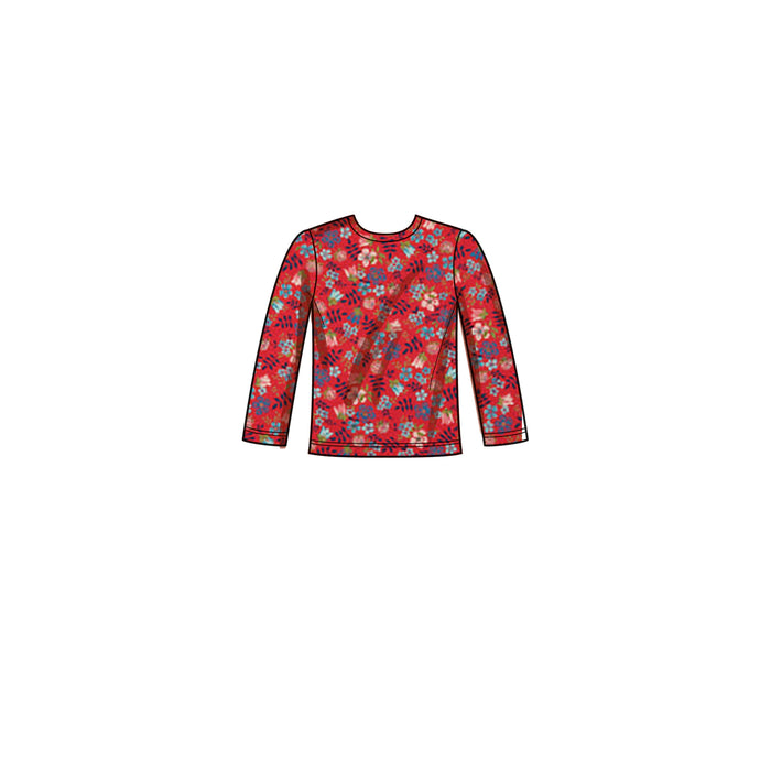 New Look Sewing Pattern 6746 Children's Top, Jacket and Cargo Pants from Jaycotts Sewing Supplies