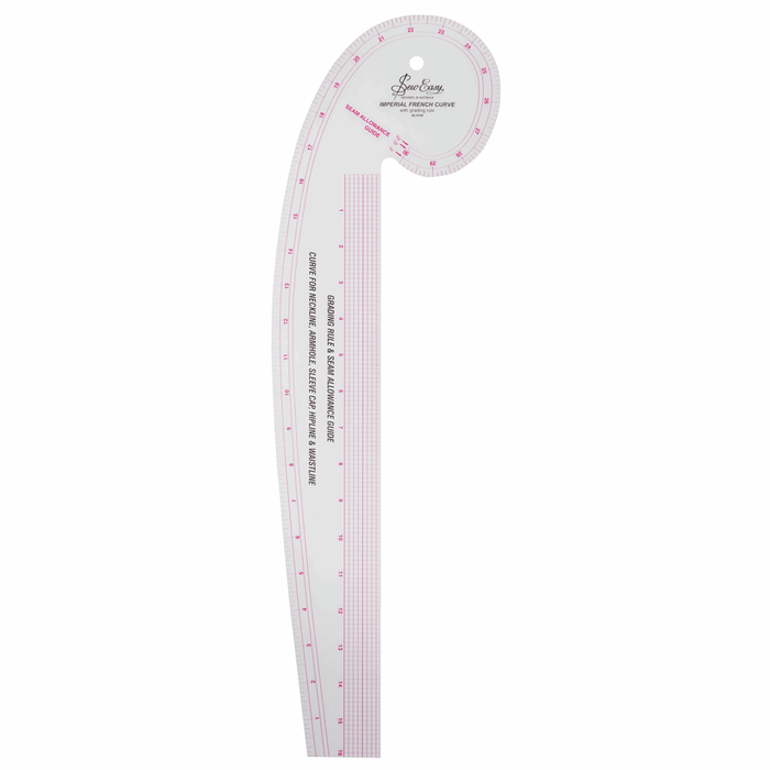French Curve with grading rule from Jaycotts Sewing Supplies