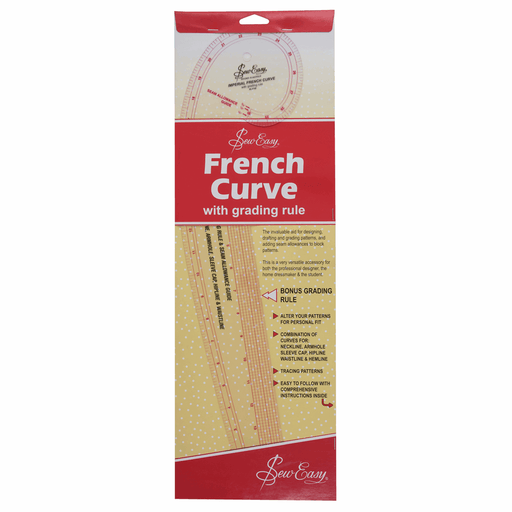 French Curve with grading rule from Jaycotts Sewing Supplies