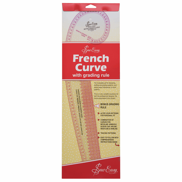 French Curve with grading rule from Jaycotts Sewing Supplies