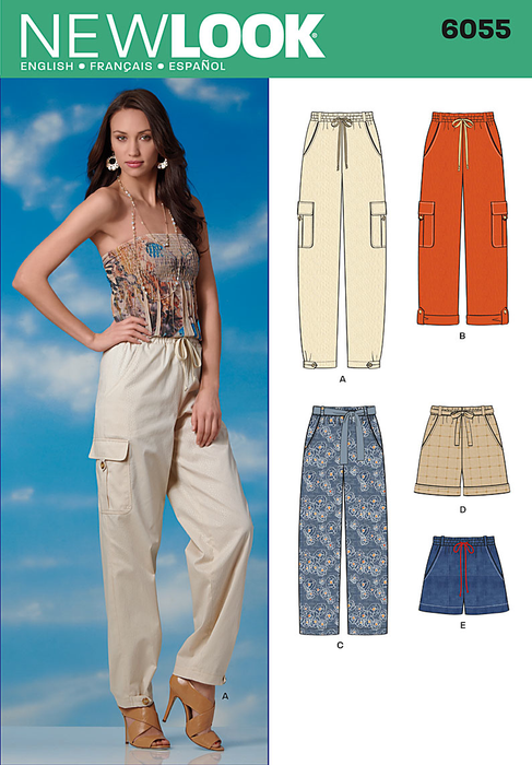 NL6055 Misses' Pants & Shorts from Jaycotts Sewing Supplies